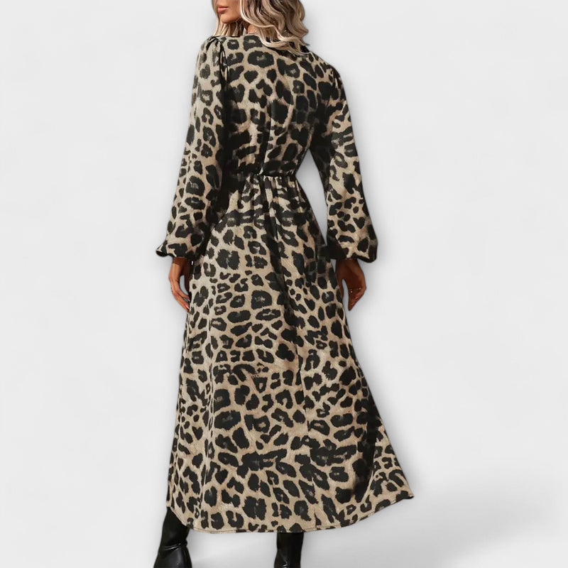 Stijlvolle jurk met luipaardprint