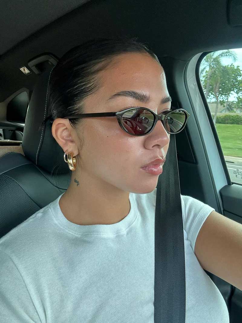 Kathy Ovale Zonnebril