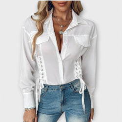 Blouse met lange mouwen