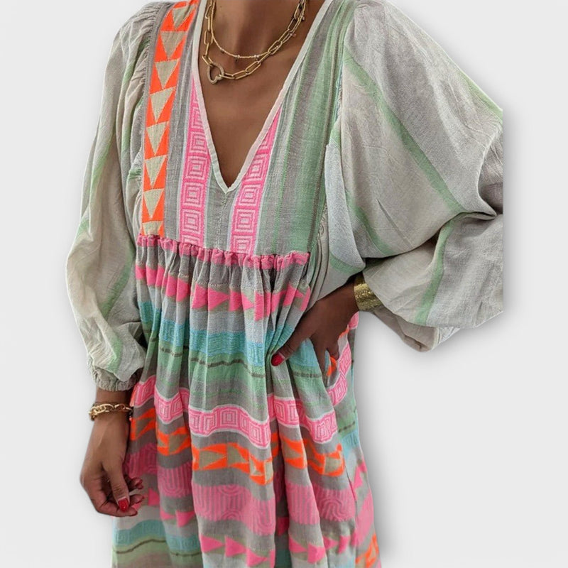 Hermine - Vibrant Losse Jurk