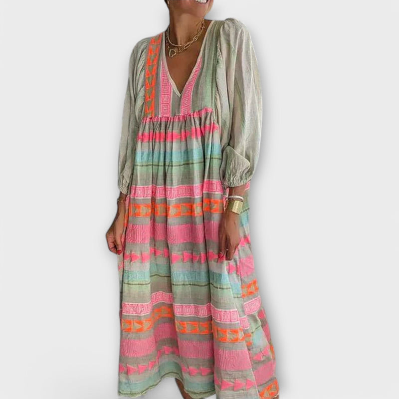 Hermine - Vibrant Losse Jurk